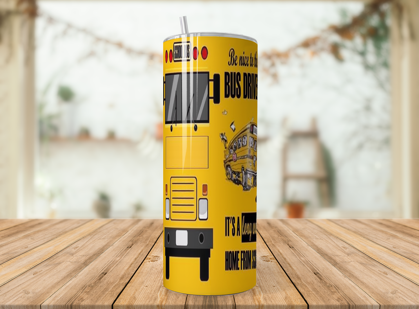Funny School Bus Driver Tumbler | Gift Cup Saskatoon SK Canada