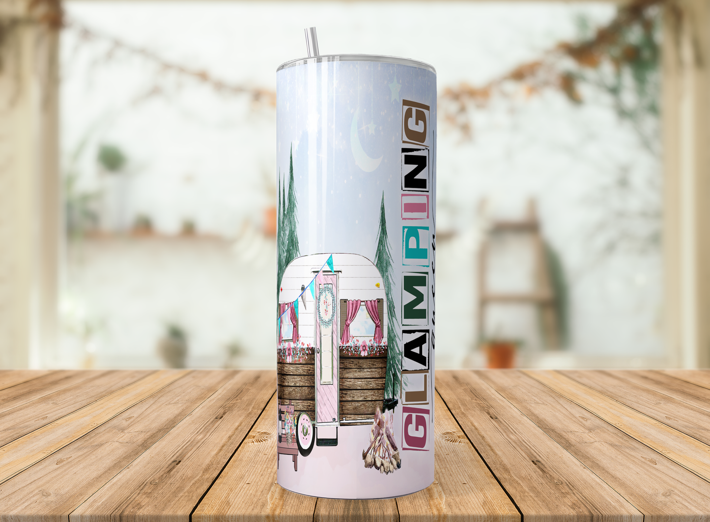 Glamping Queen Tumbler Saskatoon SK | 20oz 30oz 12oz Stainless