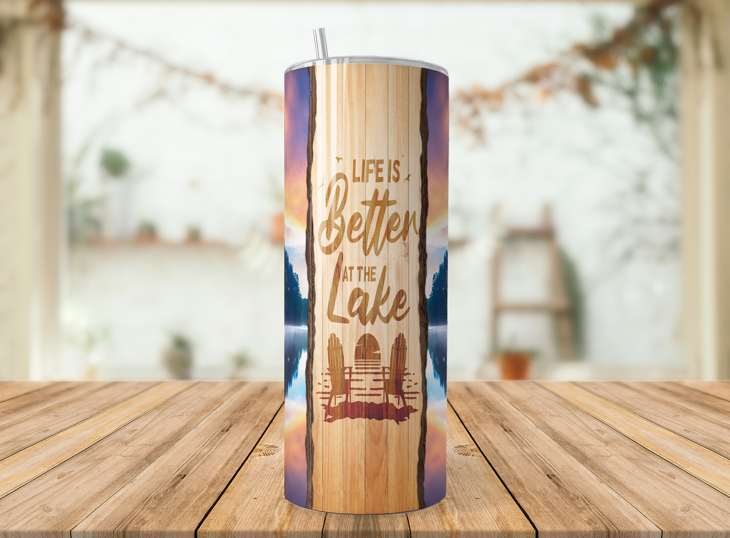 Life is Better at the Lake Tumbler Saskatoon SK | 20oz 30oz 12oz