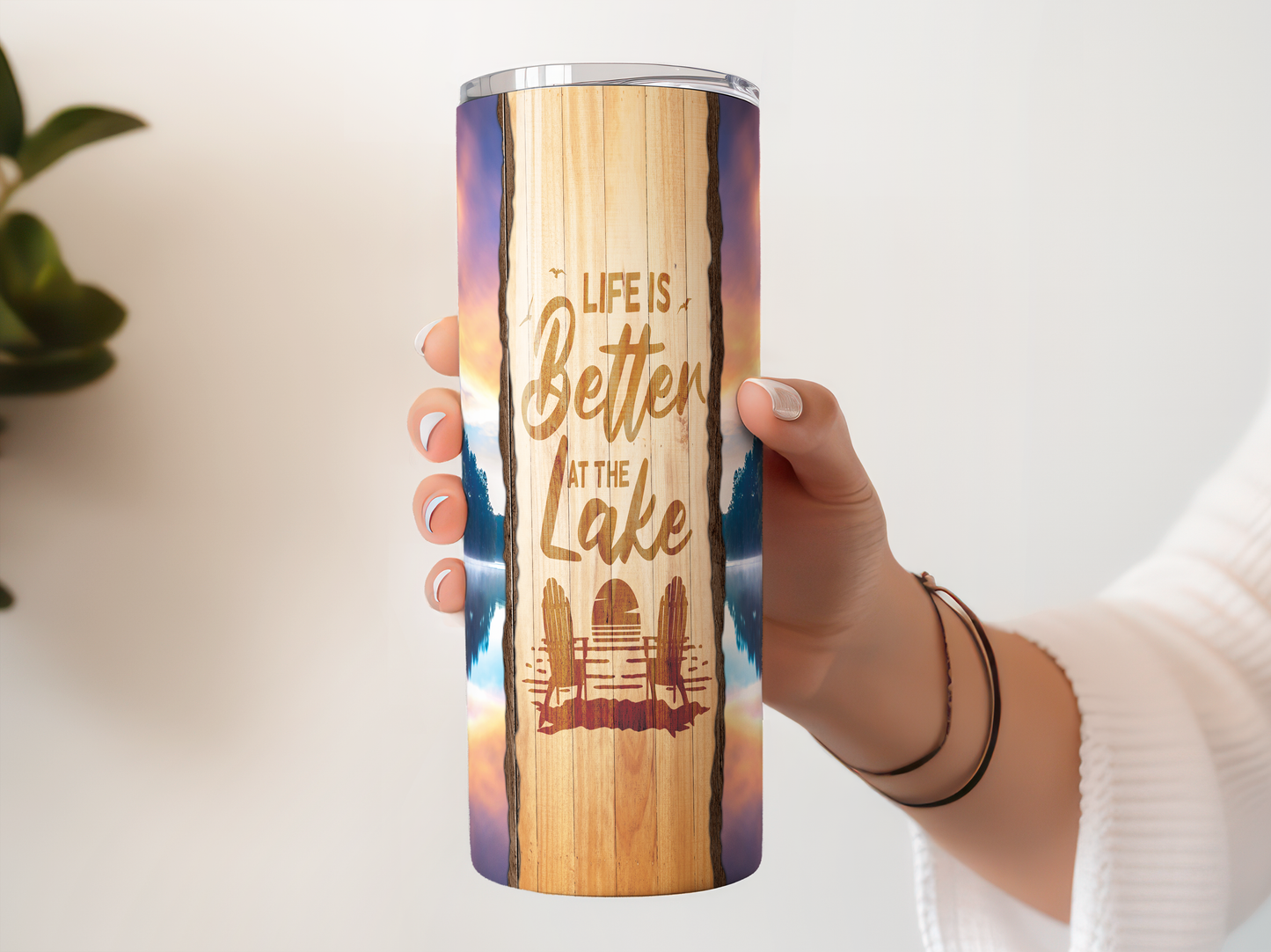 Life is Better at the Lake Tumbler Saskatoon SK | 20oz 30oz 12oz