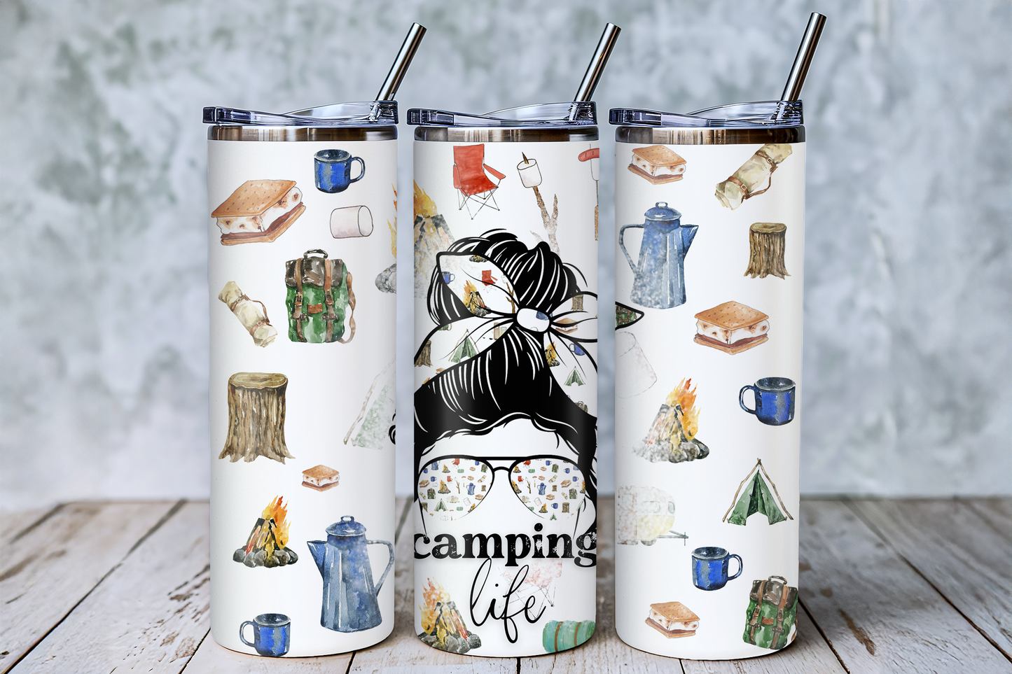 Camping Life Adventure Tumbler | Outdoor Cup Saskatoon SK Canada