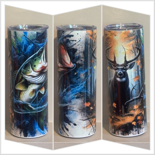 Hunting & Fishing Tumbler | Custom Insulated Cup Saskatoon SK Canada