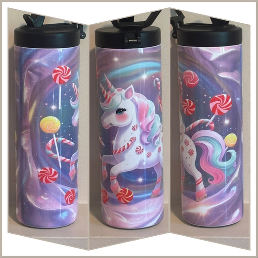 Unicorn Candyland Tumbler | Fantasy Cup Saskatoon SK Canada