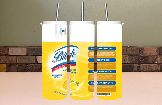 Funny Parody Spray Tumbler | Gag Gift Cup Saskatoon SK Canada